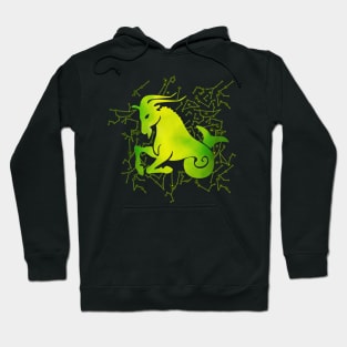 Capricorn Zodiac Sign Earth element Hoodie